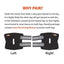 NeoAlly Dog Rear Leg Hock Brace with Safety Reflective Straps for Small Dogs [Short Version]