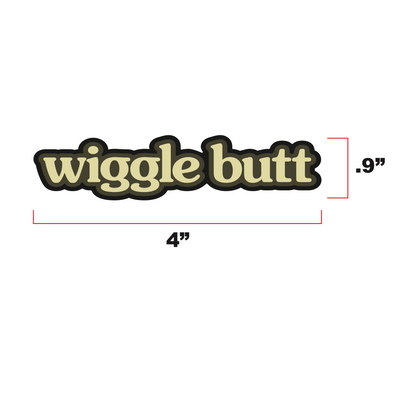 Mini Wiggle Butt Morale Patch