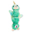 Mystical Mint Winged Sloth Plush Dog Toy, Four Squeakers & Crinkle Paper