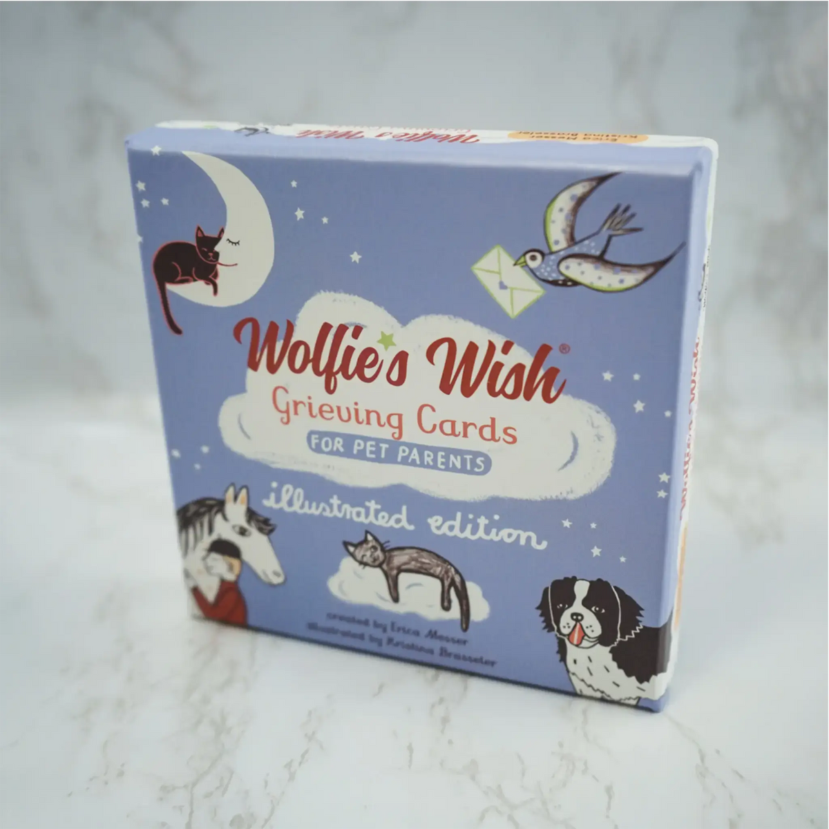 Pet Collar Display Frame & Pet Loss Cards | Memorial Gift Set