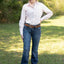 Women's VentTek Stretch Shirt, Strawberry Stripe