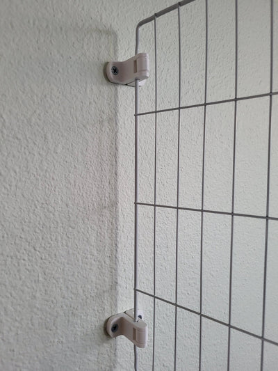 XPen Wall Mounting Brackets - Heavy Duty Pet Pen Hardware (4-Pack)
