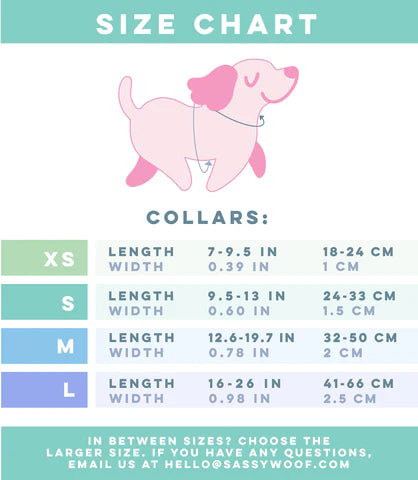 Dog Collar - Blueberry Milk