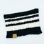 Cashmere Blend Scarf sets for Pets and their humans, Black and White